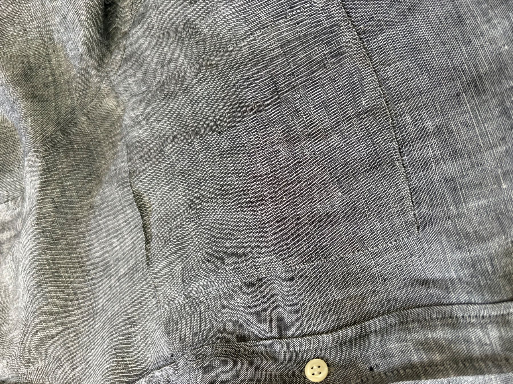 Globus Camicie: Leinen Hemd Globus M dunkelgrau – Usato da Hombrechtikon venduto da star8888 6