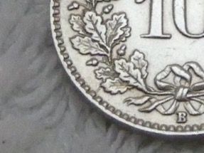Tutti le monete: 10 centimes/rappen 1924 abart – Usato da Nyon venduto da Ilmi09 2