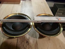 2 x Basslautsprecher, Markenhersteller AIWA, Masse s. Bilder