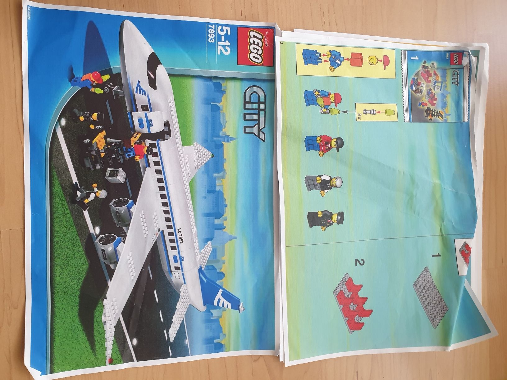 Lego Kit di costruzioni: Lego City Flugzeug 7893 – Usato da Davos- Platz venduto da Bentschi86 2