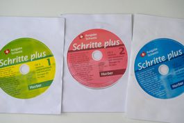 Neu! Schritte Plus, Ausgabe Schweiz, CD 1, 2 und 3, Hueber