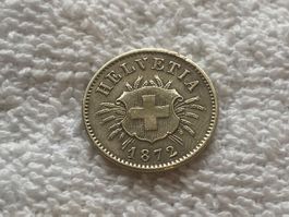 5 centimes/rappen 1872