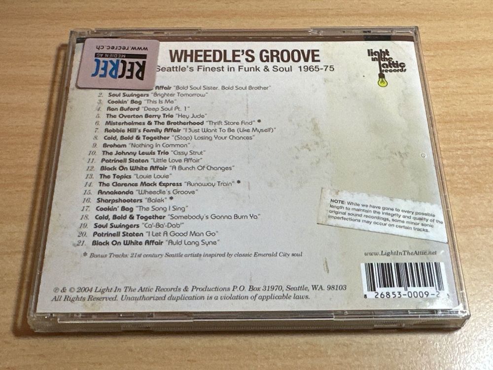 Various – Wheedle's Groove | Kaufen auf Ricardo