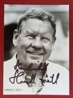 Harald Dietl 1933-2022 Autogramm Fotopostkarte 10x15cm