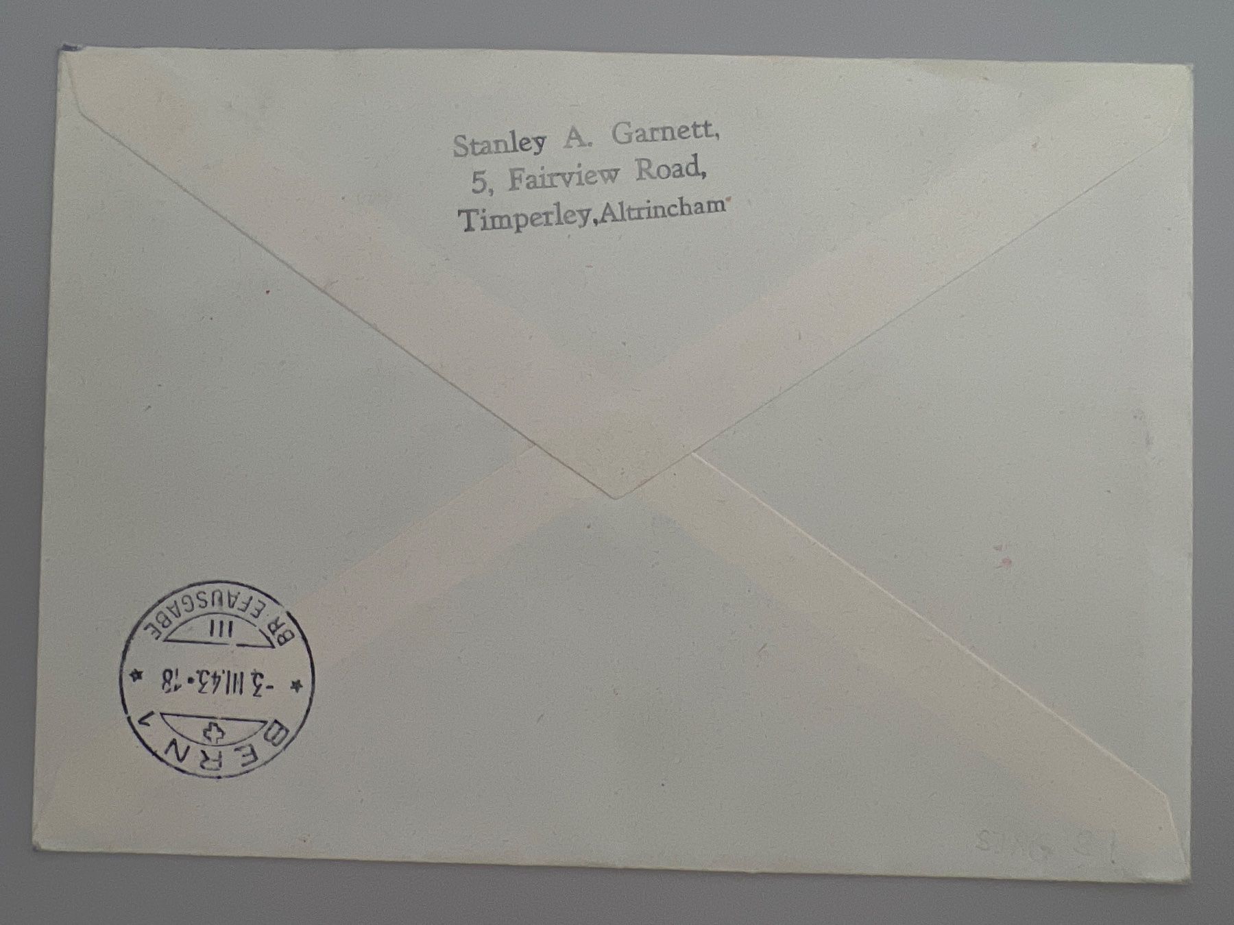 Tutti i francobolli: 1943 100J. Schw. Postmarken Einges. Briefe mit W12+258+206+ – Usato da Buchrain venduto da wmm 1