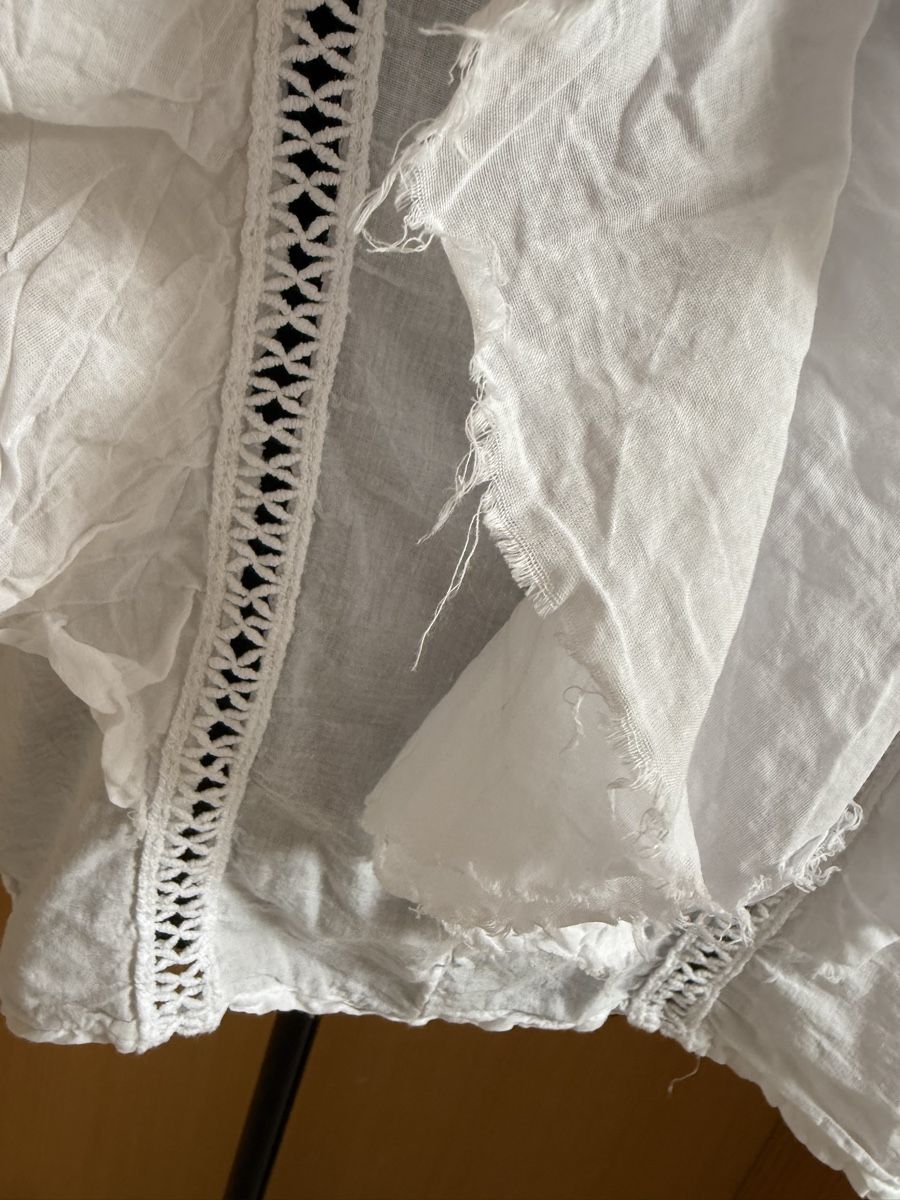 Camicette: Boho Rüschenbluse aus Baumwolle – Nuovo (secondo la descrizione) da Sigriswil venduto da ck56 3