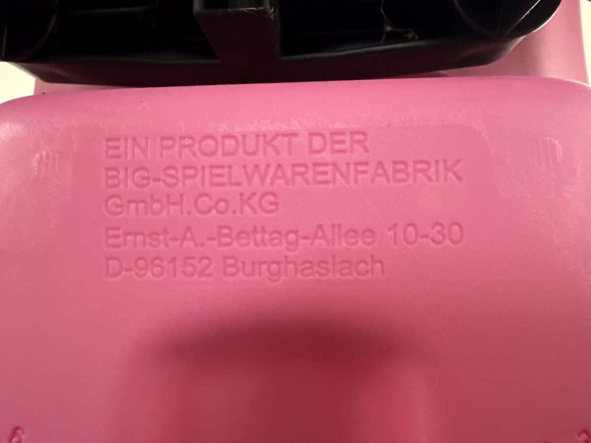 Big Veicoli per bambini: Bobby Car / Rutschauto pink gebraucht – Usato da Sonnental venduto da Karikas 5