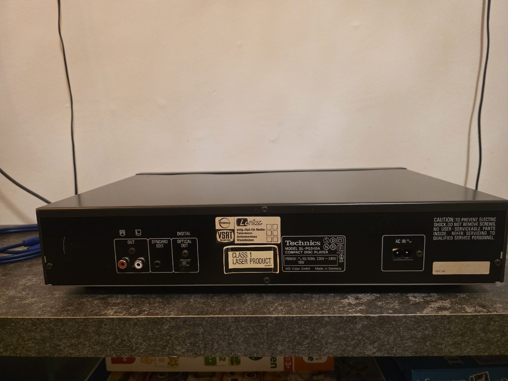CD: Technics SL-PG540A CD-Player. – Usato da Root venduto da dam_k55b 4