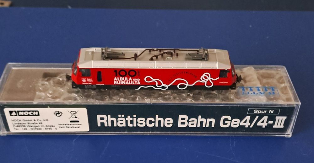 Eisenbahn-Lok Kato Rhb Albula Spur N (Neu und originalverpackt) in ...