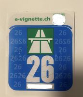 Neue Autobahn- Vignette 2026 