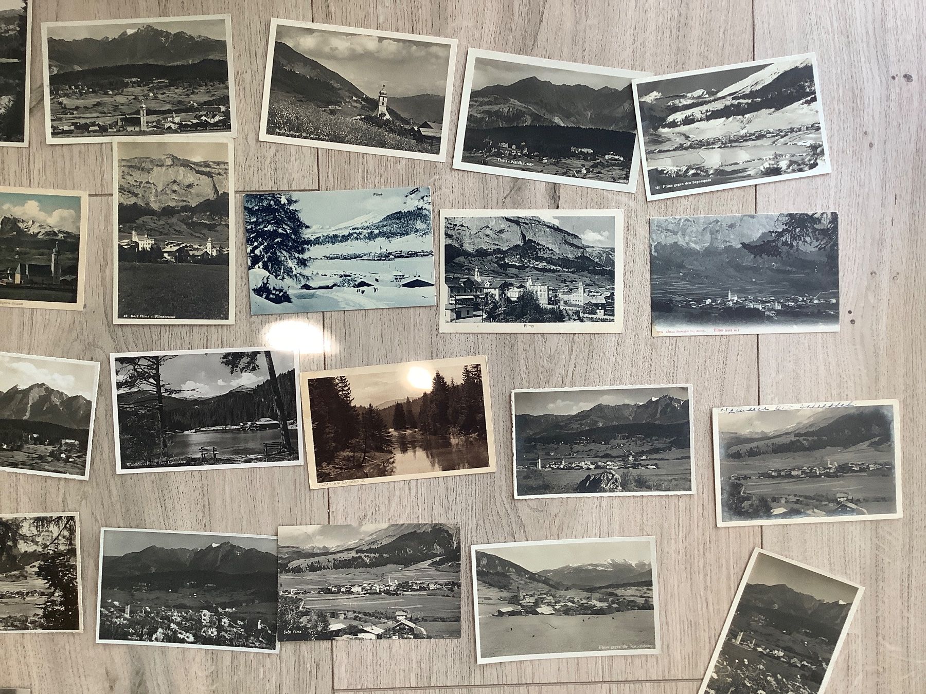 Cartoline postali: 50 alte, gelaufene Ansichtskarten Flims ab 1907 – Usato da St. Gallen venduto da herbrig2 1