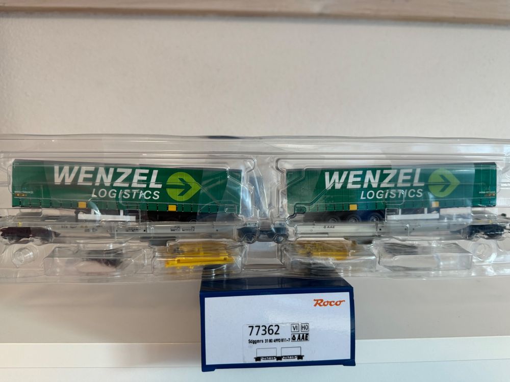 ROCO 6600019 Set de 5 wagons articulés T3000e avec caisses et remorques