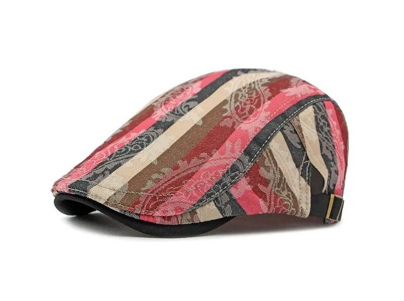 Copricapi, berretti & cappellini: Springyrt Baumwoll Abrock Beret - Beret avroche en coton – Nuovo e nell'imballaggio originale da Lausanne venduto da FASHION-WORLD-SHOP