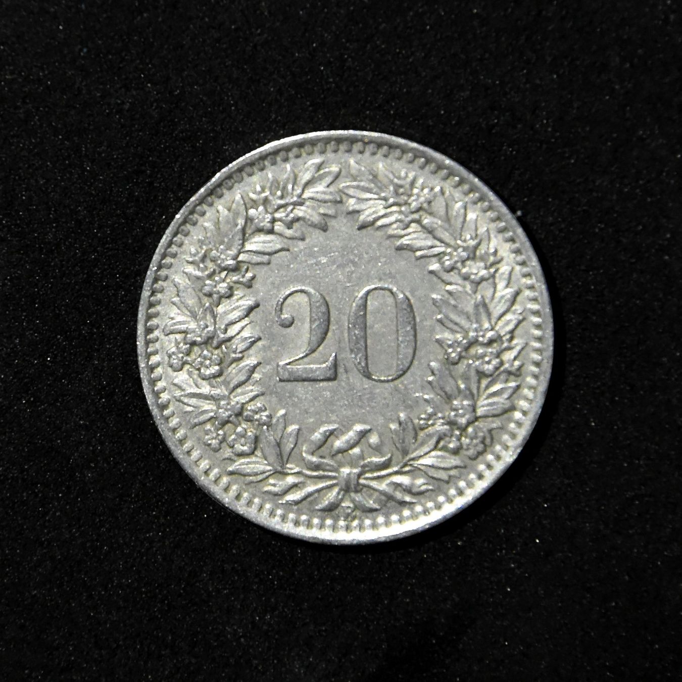 Tutti le monete: 20 centimes suisse, 1943 – Usato da Belmont-sur-Yverdon venduto da bichet02