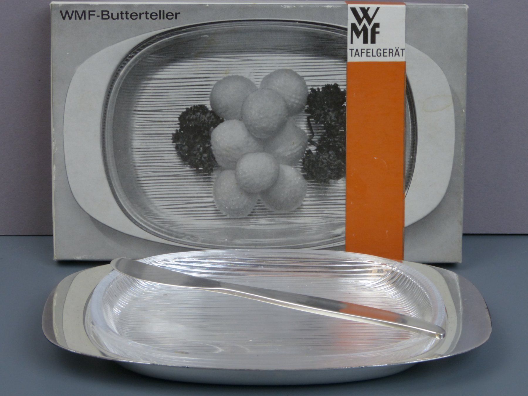 Autre vaisselle: WMF Butterteller + Messer aus 70x als Set – D'occasion à Rheineck par amity