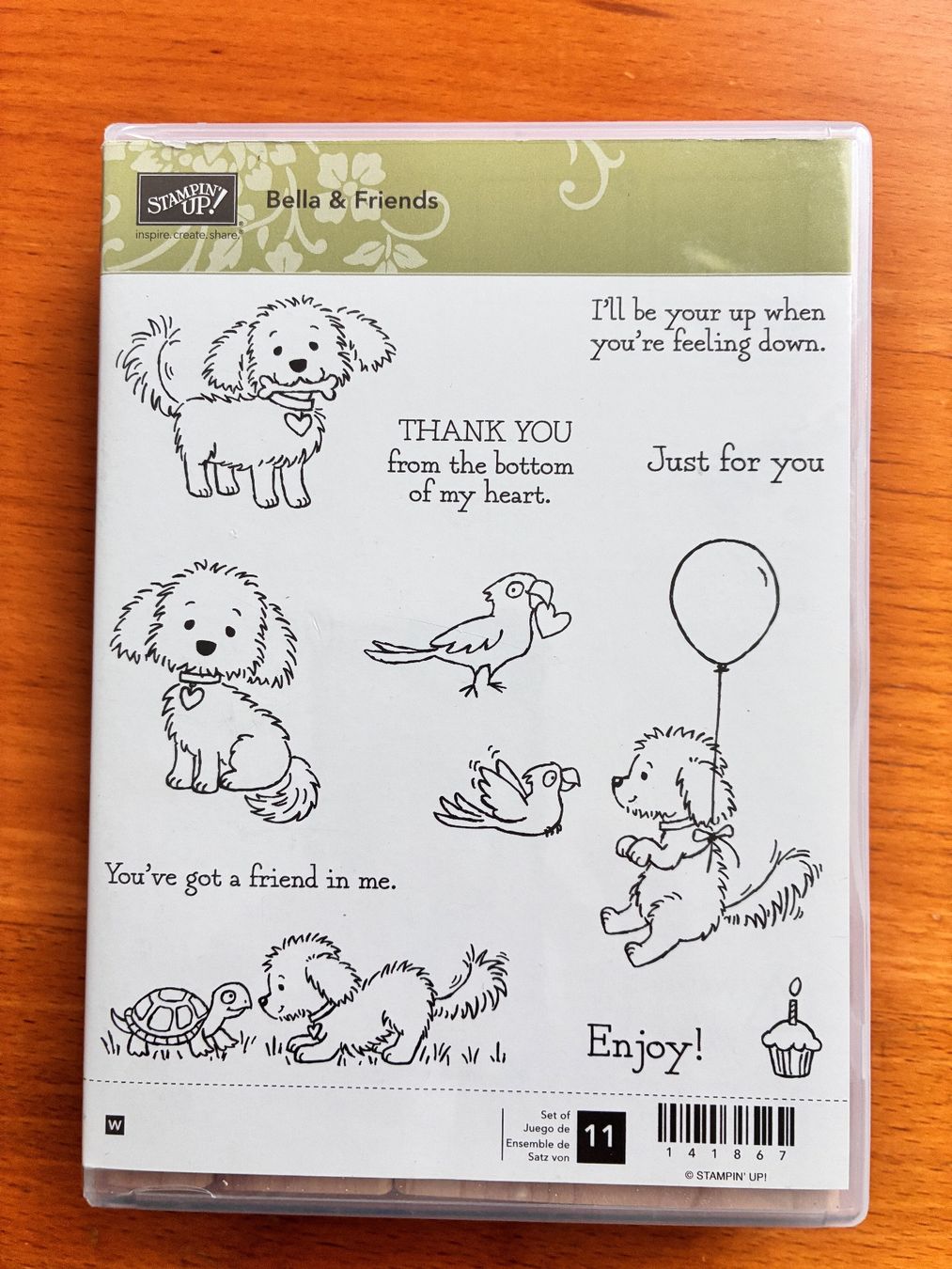 Stampin' up! Tampons: Stampin' Up! Stempelset "Bella & friends" – D'occasion à Glattfelden par Qwerasdf