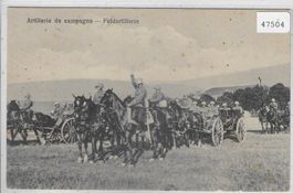 Artillerie de campagne - Feldartillerie - Armee Suisse
