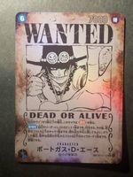 SAMMLERSTÜCK: One Piece JP Portgas D. Ace OP13-119 Wanted