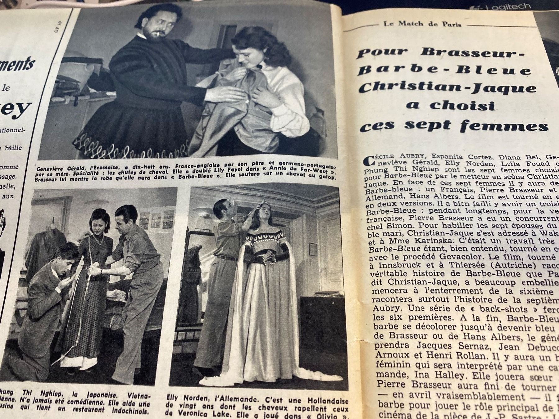 Riviste & Magazine: PARIS MATCH 1951 - SPECIAL COULEUR – Usato da Le Brassus venduto da cinema13 5