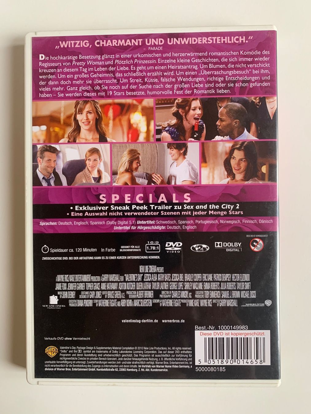 Tutti i DVDs: DVD "Valentinstag" - RomCom Klassiker – Usato da Zürich venduto da Leonieonie. 1