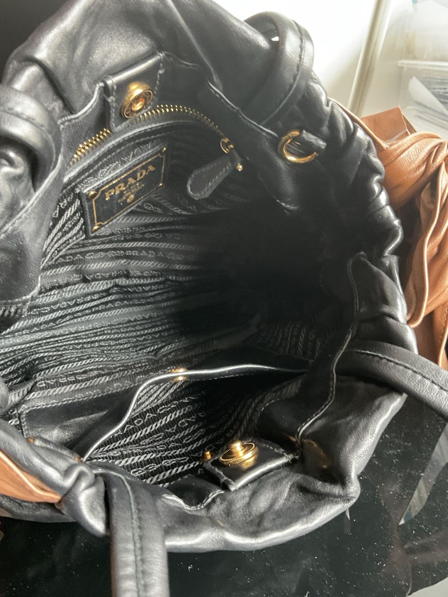 Prada Borse da donna: Prada Leather Bag Black Authentic – Nuovo (secondo la descrizione) da Bäch SZ venduto da ValentinaKH 5
