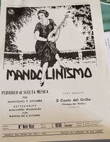 Antica rivista il "mandolinismo" pubblicato nel 1920-1928