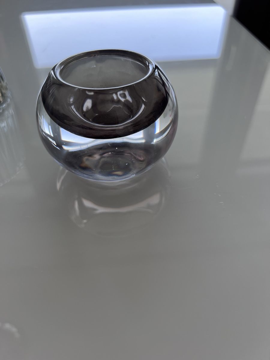 Maisons du monde Portacandele: Windlicht-Set, Grau, Glas, Top Zustand – Usato da Neuenhof venduto da UrbanBags 1