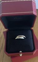Bague Cartier Trinity Or Tricolore 3 Ors Taille 60, Excel...