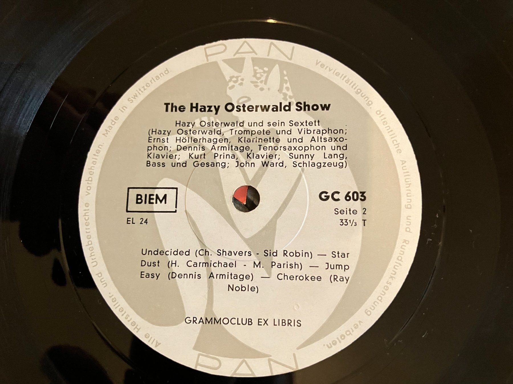 Dischi in vinile: Hazy Osterwald – Usato da Aarwangen venduto da Jukebox3 7