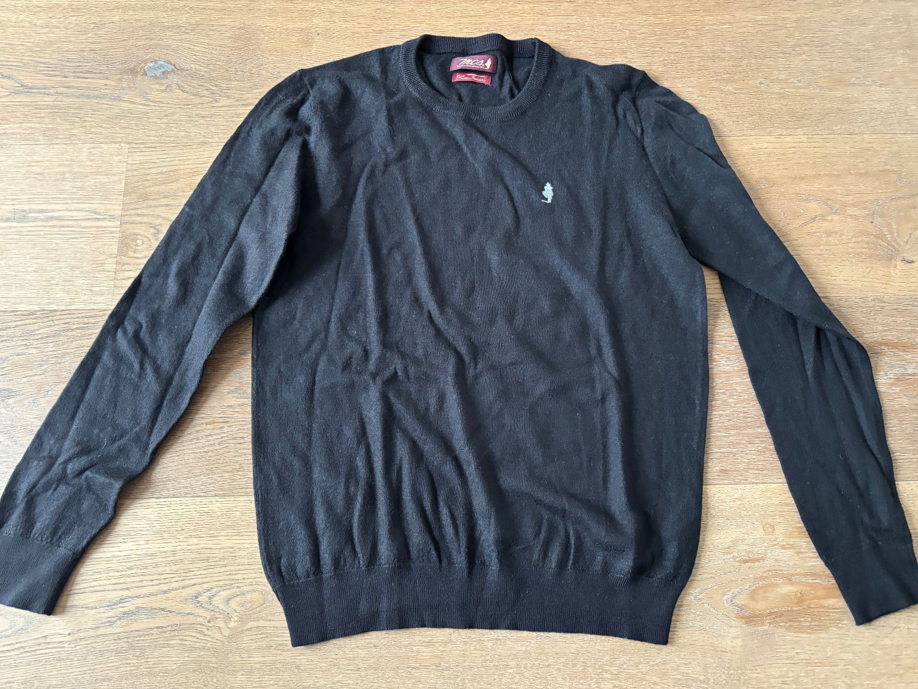 Pullover & Sweatshirts: Schwarzer Merinowolle Pullover Gr. L – Gebraucht aus Freienstein von Jessy024