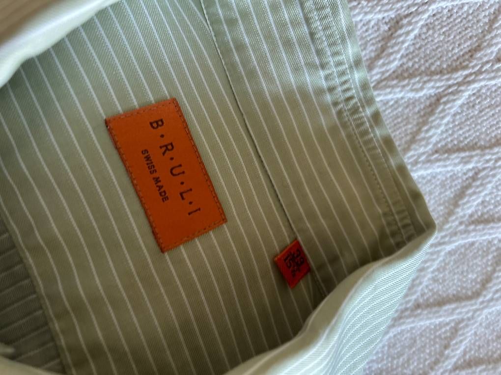 Camicie: Hemd Brüli Swiss Made, Grösse 39, 100 % Baumwolle – Usato da Niederglatt ZH venduto da Julia_4 1