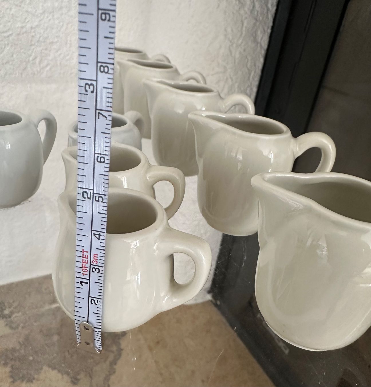 Set di piatti: 🟢 9x mini pot à crème Langenthal / Mini Milchkännchen – Nuovo e nell'imballaggio originale da Fribourg venduto da Meta26 3