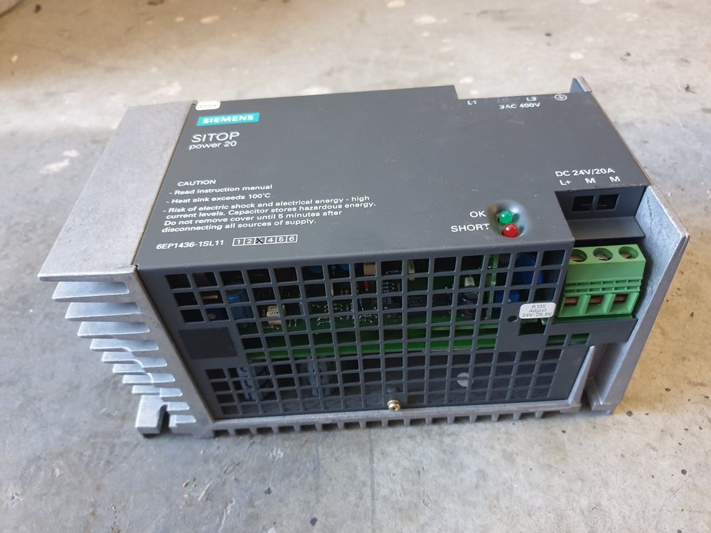 7er Set Siemens SITOP 6EP1436-3BA00 Netzteil 24V 20A