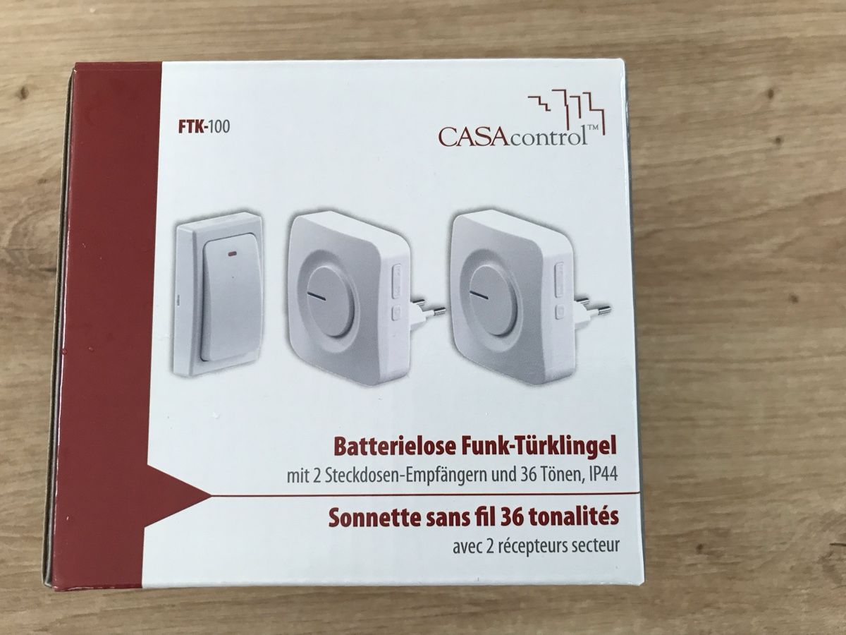 Campanacci mucche: Batterielose Funk-Türklingel casa Control – Usato da Therwil venduto da hha_29hc