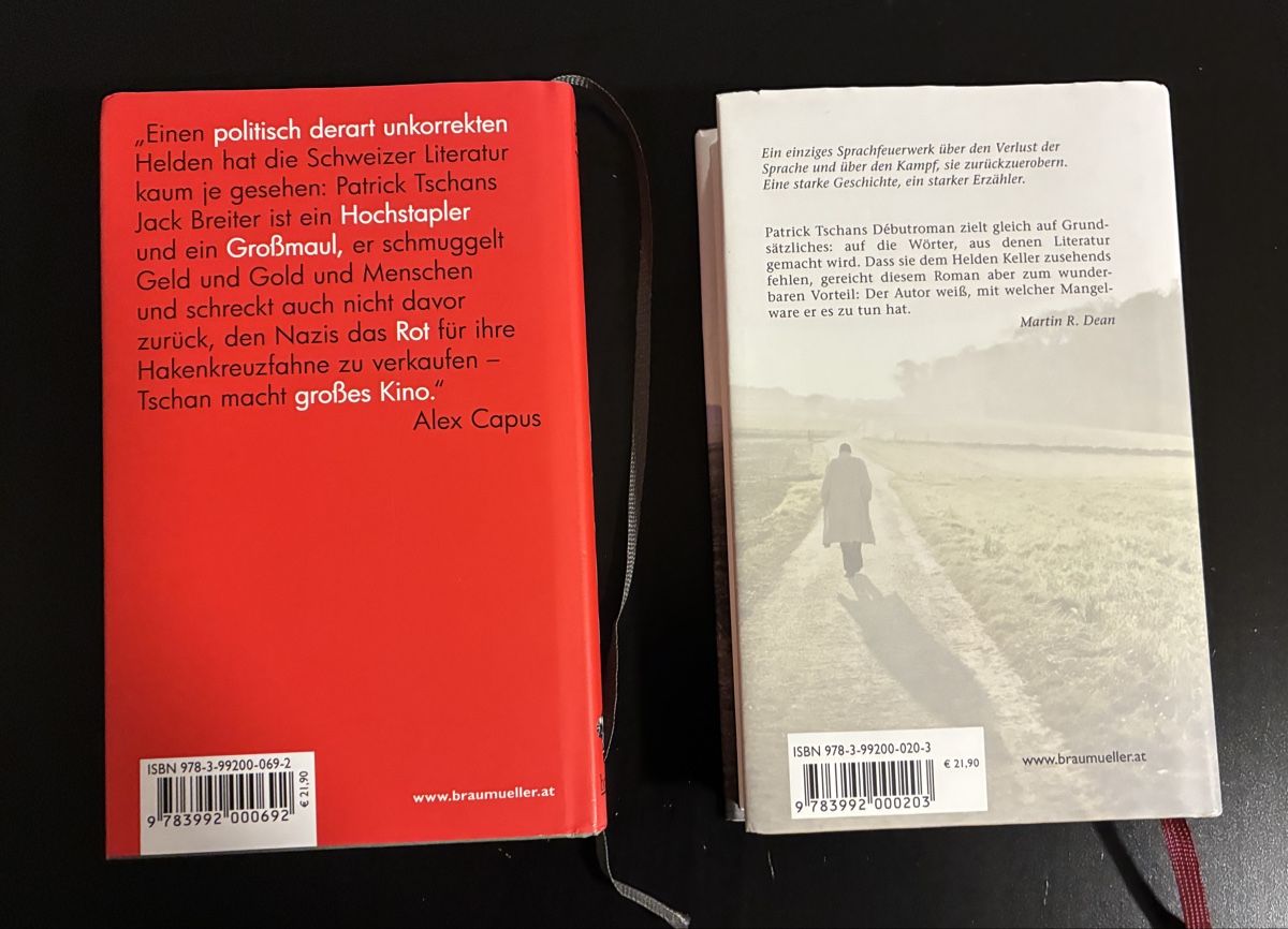 Libri: 2 Patrick Tschan Bücher - Top Zustand – Nuovo (secondo la descrizione) da Trimbach venduto da deb_6kng 1