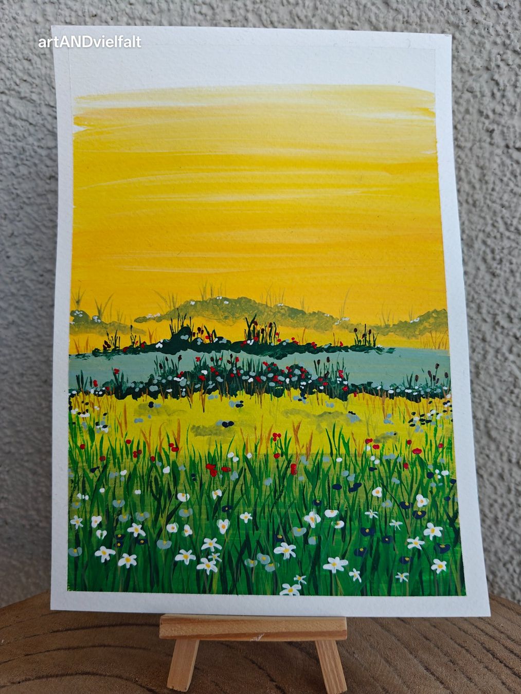 Gemälde: Gemälde Acryl, Landschaft – Neu und originalverpackt aus Winterthur von GDaniela
