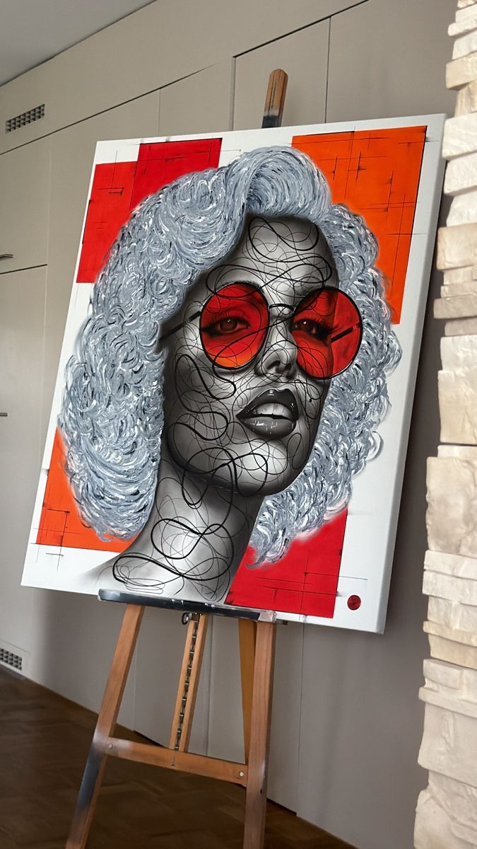 Dipinti: Modernes Marilyn Monroe Originalgemälde 100 x 120 cm – Nuovo (secondo la descrizione) da Perlen venduto da fra_jjt6 1