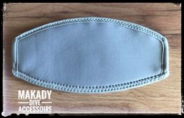 Tauchen Neopren Maskenband Haarschutz Grau Nr.221