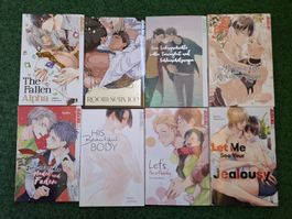 8 x Yaoi/BoysLove Manga / Einzelbände / Deutsch 