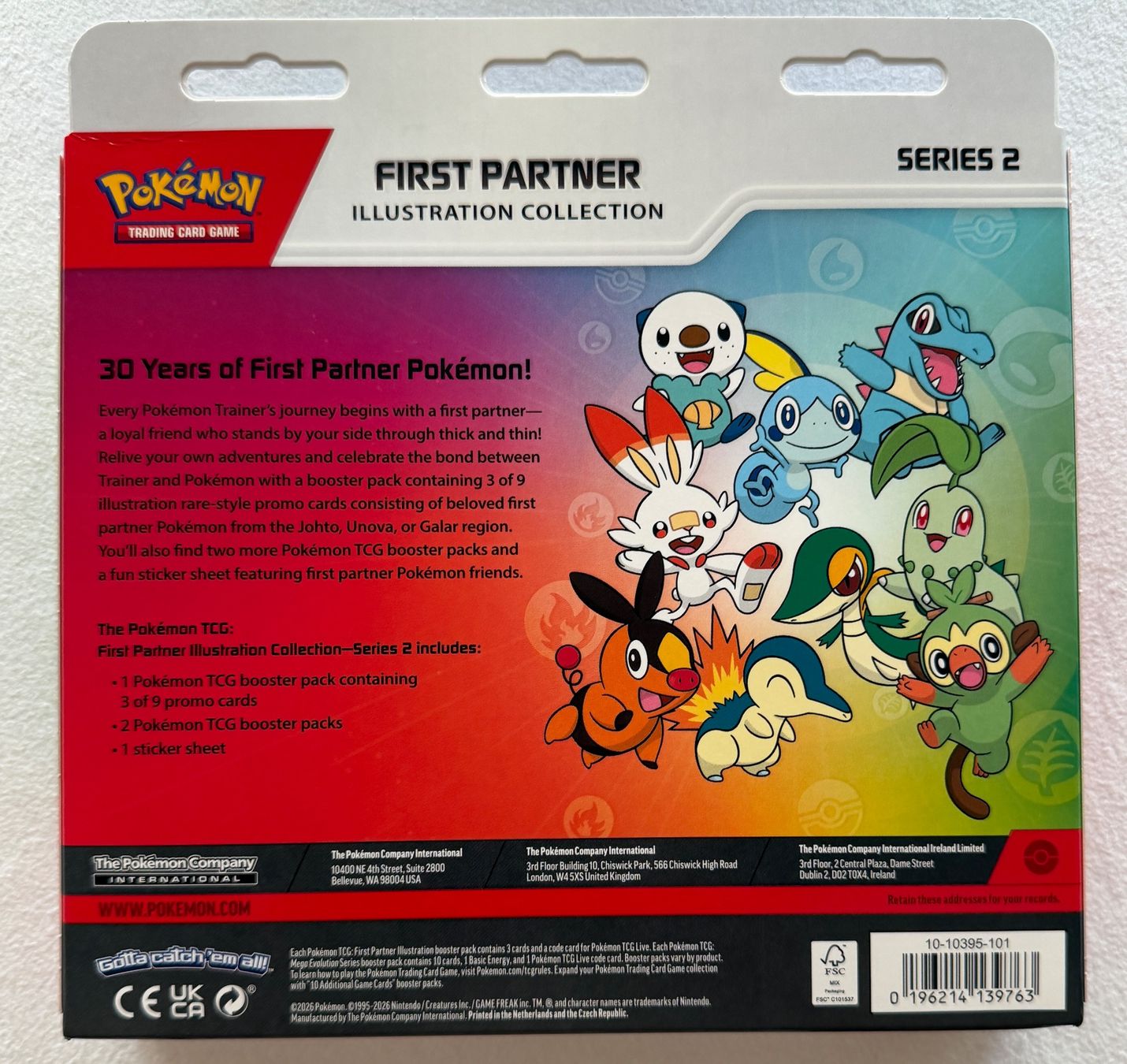 Pokémon Carte collezionabili: Pokémon First Partner Illustration Collection Box Series 2 – Nuovo e nell'imballaggio originale da Meyrin venduto da mat_y78m 1