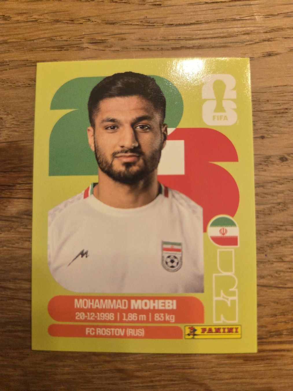 Panini Carte collezionabili: Panini Sticker 2026 IRN 16 – Nuovo (secondo la descrizione) da Luzern venduto da .Skylake.