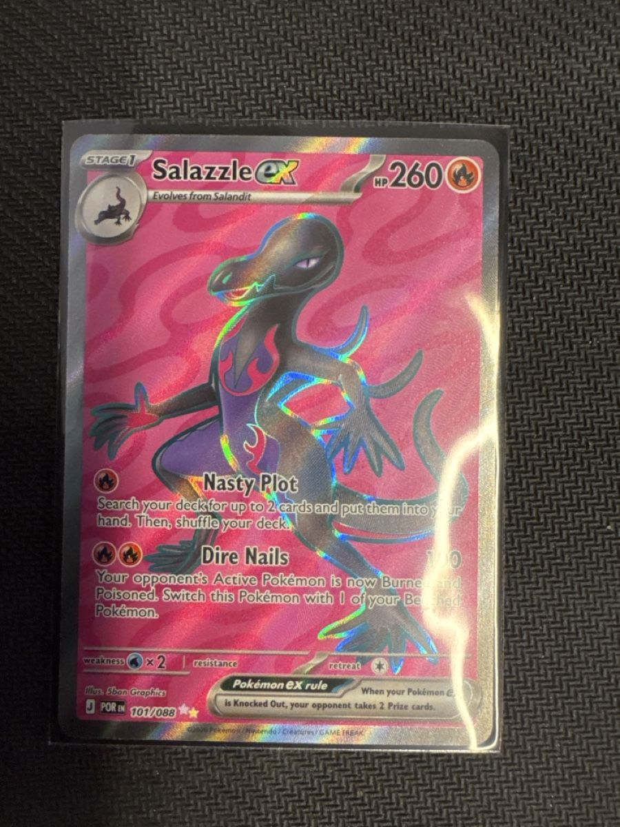 Pokémon Carte collezionabili: Pokémon Karte Salazzle – Nuovo (secondo la descrizione) da Volketswil venduto da kev_8cfn 1