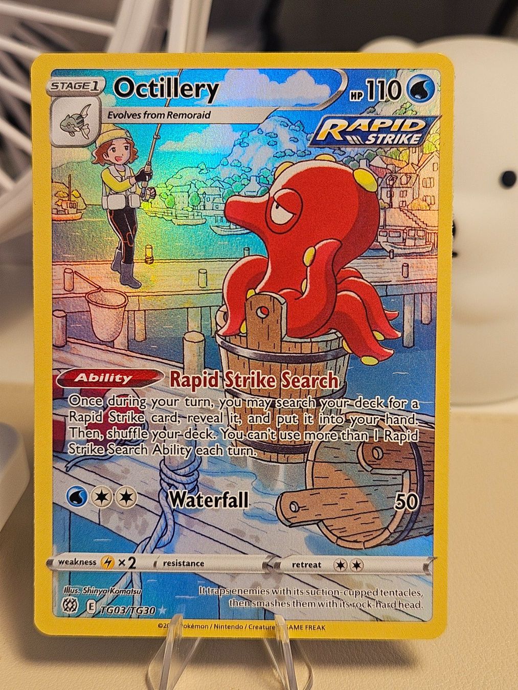 Pokémon Sammelbilder & Trading cards: Pokemon Octillery (BRS TG03) – Gebraucht aus Dübendorf von CRZH