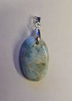 Larimar Anhänger Silber 925, Top Geschenk