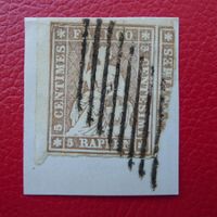 Strubel: 22B (22B1) ausserordentlich geschnitten mit Attest!