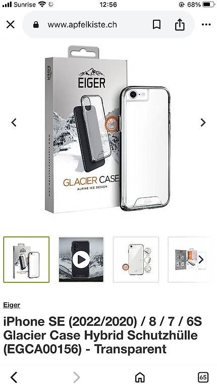 Cover & Protezioni schermo: Iphone 8 s Schutzhülle – Usato da Thun venduto da kohlim