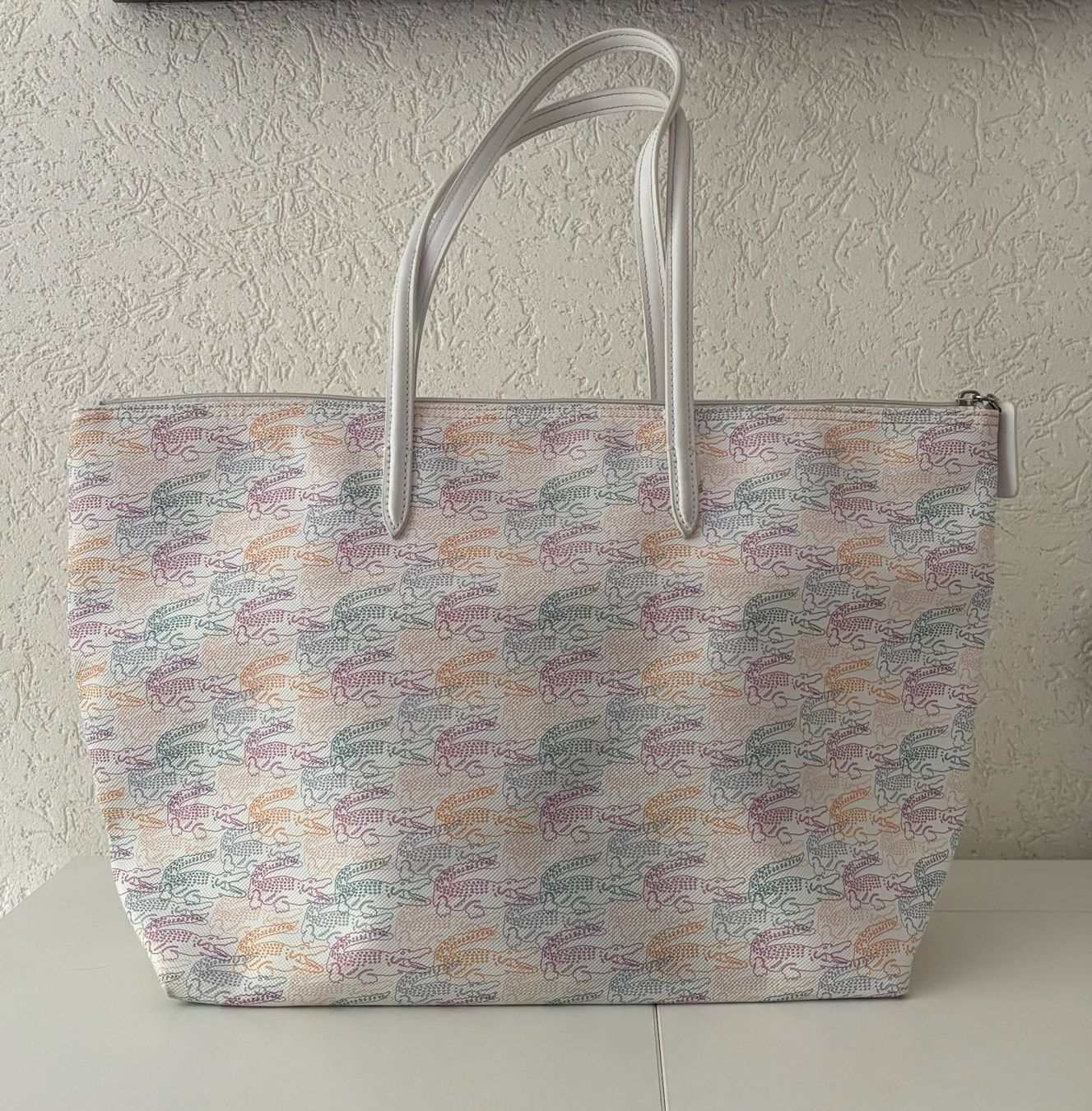 Lacoste Taschen für Damen: Lacoste sac crocodile multicolore – Gebraucht aus Nyon von man_8pzr 1
