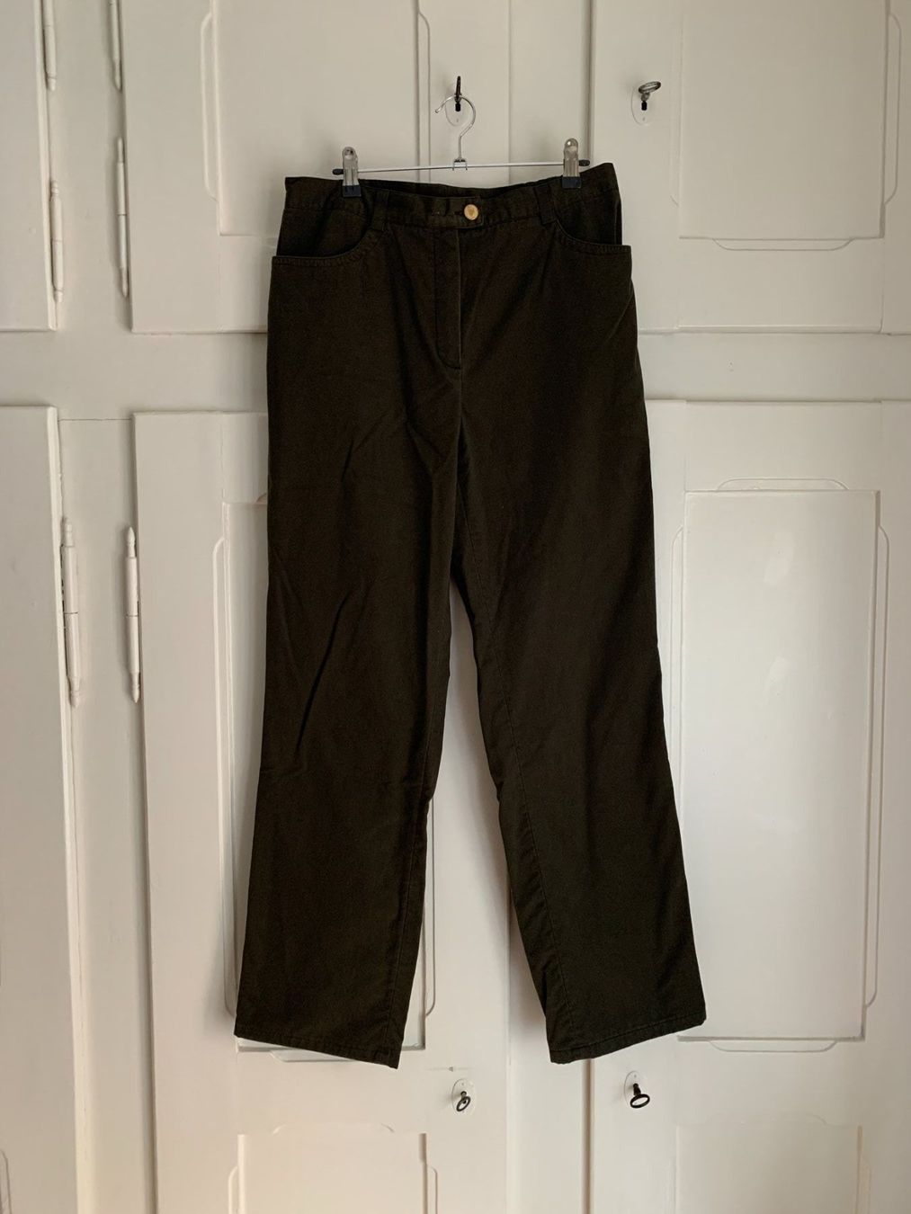 Walbusch Pantaloni: WALBUSCH - Hose dunkelbraun 42 – Usato da Zürich venduto da Diazaio