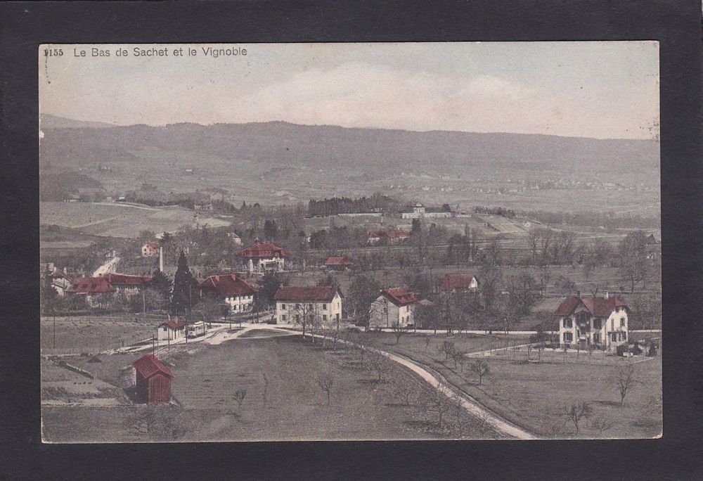 CORTAILLOD Le Bas de Sachet et le Vignoble, 1910 | Kaufen auf Ricardo