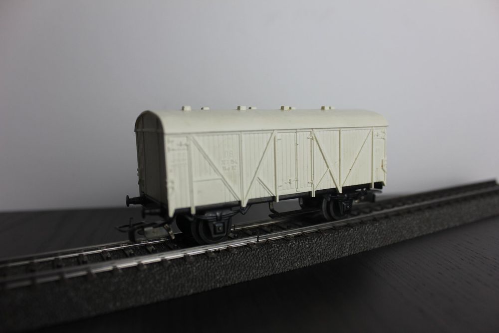 Märklin 1793 / 0 (1934) Wagon frigorifique / Weiss Kühlwagen. Boite d